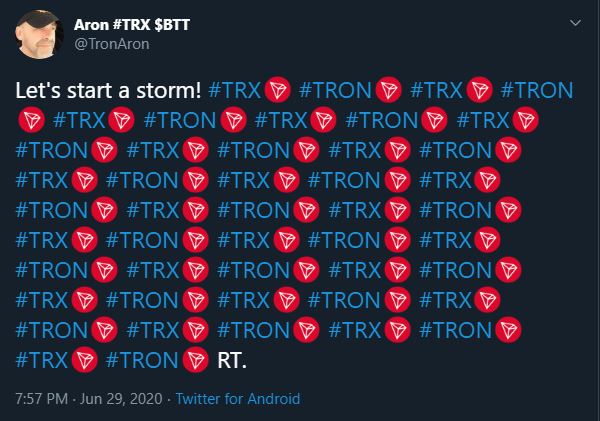 TRON Community Celebrates Their Very Own TRX Twitter Emoji 17
