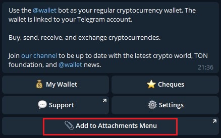 TON Wallet Devs. Add Crypto Payments to Telegram Allowing its 550M Users to Send and receive Toncoin and Buy Bitcoin 14