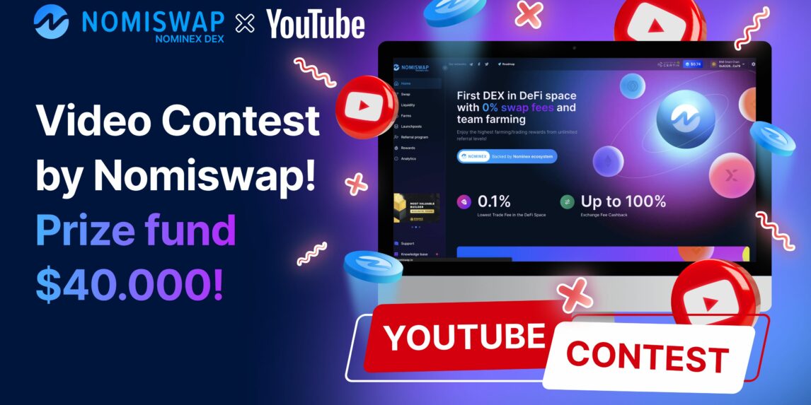 Nomiswap.io DEX launches $50,000 giveaway for a video review of the platform 16