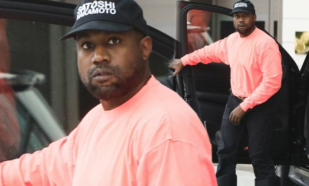 Kanye West in Satoshi hat